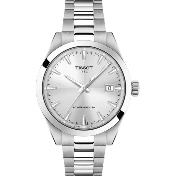 RELOJ TISSOT GENTLEMAN AUTOMÁTICO PARA HOMBRE SILVER