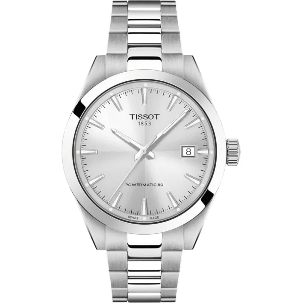 RELOJ TISSOT GENTLEMAN AUTOMÁTICO PARA HOMBRE SILVER