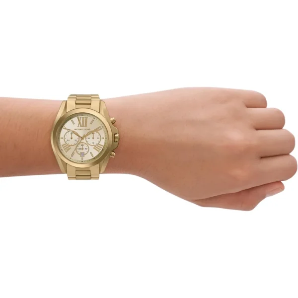Michael Kors MK5605 Bradshaw reloj de mujer de acero | 35 mm - Dorado