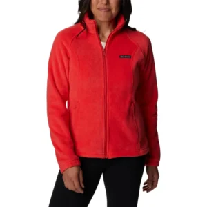 CASACA COLUMBIA BENTON SPRINGS  MUJER | 1X | Red Hibiscus