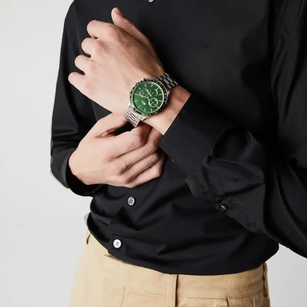 RELOJ LACOSTE 12.12 SCUBA CUARZO 43 MM HOMBRE - GREEN WHITE