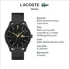 RELOJ LACOSTE VIENNA CUARZO HOMBRE - BLACK MESH