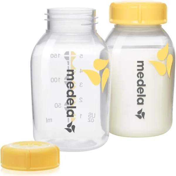 SET ENFRIADOR DE LECHE MATERNA MEDELA CON PACK DE HIELO Y 4 BIBERONES DE 5 OZ
