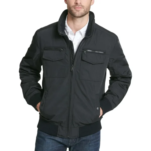 b00jbxoulc_0_webp.webp TOMMY HILFIGER CASACA BOMBER PARA HOMBRE | L | Black