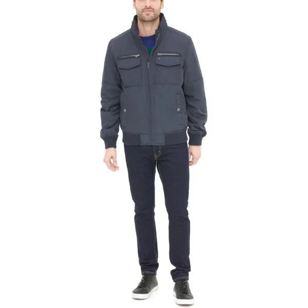 TOMMY HILFIGER CASACA BOMBER PARA HOMBRE | XL | Marine