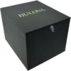 Bulova reloj clásico para hombre de cuarzo multifunción con esfera negra | 43 mm - Negro