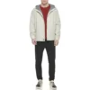 TOMMY HILFIGER CASACA LIGERA Y TRANSPIRABLE CON CAPUCHA PARA HOMBRE | L | Colored Ice