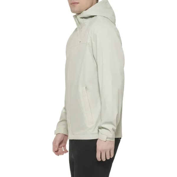 TOMMY HILFIGER CASACA LIGERA Y TRANSPIRABLE CON CAPUCHA PARA HOMBRE | L | Colored Ice