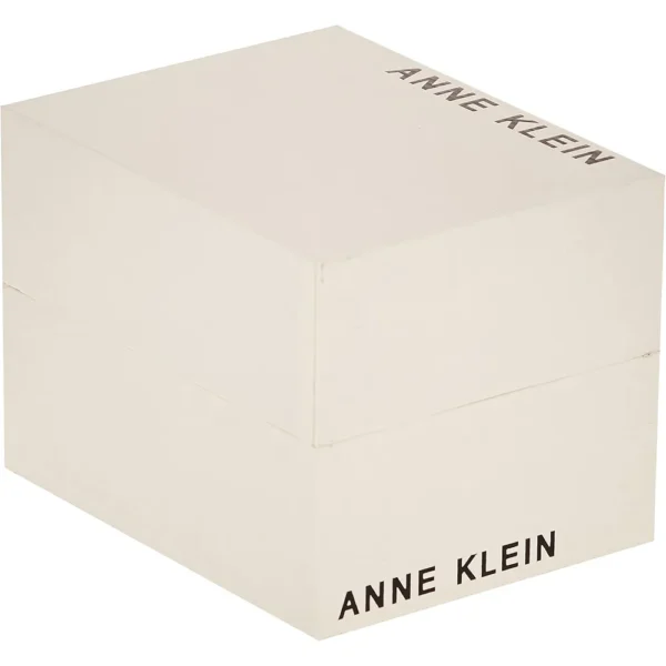 Anne Klein AK/1980BKGB reloj para mujer con diamante y pulsera tipo brazalete | 28 mm - Negro/Oro
