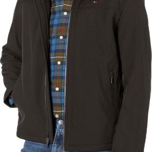 TOMMY HILFIGER CASACA ACTIVE SOFTSHELL PARA HOMBRE | S | Black