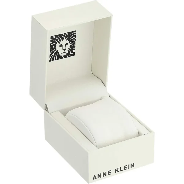 Anne Klein AK/2707TTTN reloj para dama | 28 mm - Negro/Oro