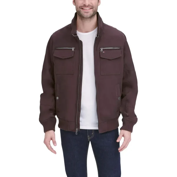 TOMMY HILFIGER CASACA BOMBER PARA HOMBRE | XL | Port
