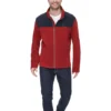 TOMMY HILFIGER CASACA CLÁSICA DE VELLÓN PARA HOMBRE | M | Navy Blue/Red