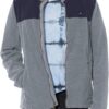 TOMMY HILFIGER CASACA CLÁSICA DE VELLÓN PARA HOMBRE | L | Navy Blue/Light Gray