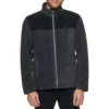 TOMMY HILFIGER CASACA CLÁSICA DE VELLÓN PARA HOMBRE | M | Black/Charcoal