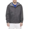 TOMMY HILFIGER CASACA  LIGERA CON CAPUCHA PARA HOMBRE | XS | Charcoal