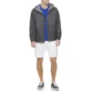 TOMMY HILFIGER CASACA  LIGERA CON CAPUCHA PARA HOMBRE | XS | Charcoal