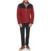 TOMMY HILFIGER CASACA CLÁSICA DE VELLÓN PARA HOMBRE | M | Black/Red
