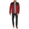 TOMMY HILFIGER CASACA CLÁSICA DE VELLÓN PARA HOMBRE | M | Black/Red