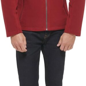 TOMMY HILFIGER CASACA CLÁSICA DE VELLÓN PARA HOMBRE | XL | Black/Red