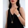 b06xdqmpkp_3_webp.webp Nine West NW/1995SVBK reloj elegante con correa | 36 mm - Rosa