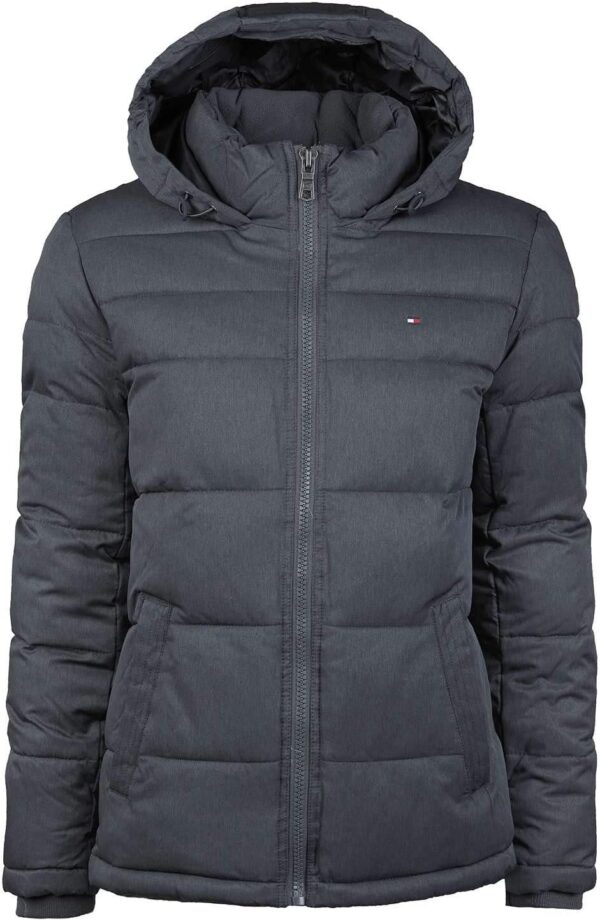 TOMMY HILFIGER CASACA DE PLUMÓN PARA HOMBRE | S | Heather Navy