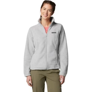 CASACA COLUMBIA BENTON SPRINGS  MUJER | Large | Cirrus Grey Heather