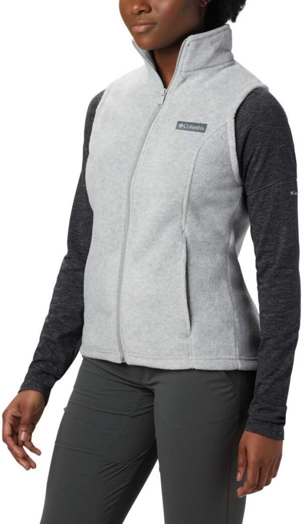 b076vhvwtc_0.jpeg CHALECO COLUMBIA BENTON SPRINGS FLEECE MUJER | Medium | Cirrus Grey Heather