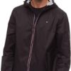 b07bftfcs5_0.jpeg TOMMY HILFIGER CASACA LIGERA CON CAPUCHA PARA HOMBRE | L | Black