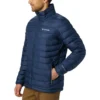 COLUMBIA POWDER LITE CASACA PARA HOMBRE | X-Large | Navy Blue School Uniform