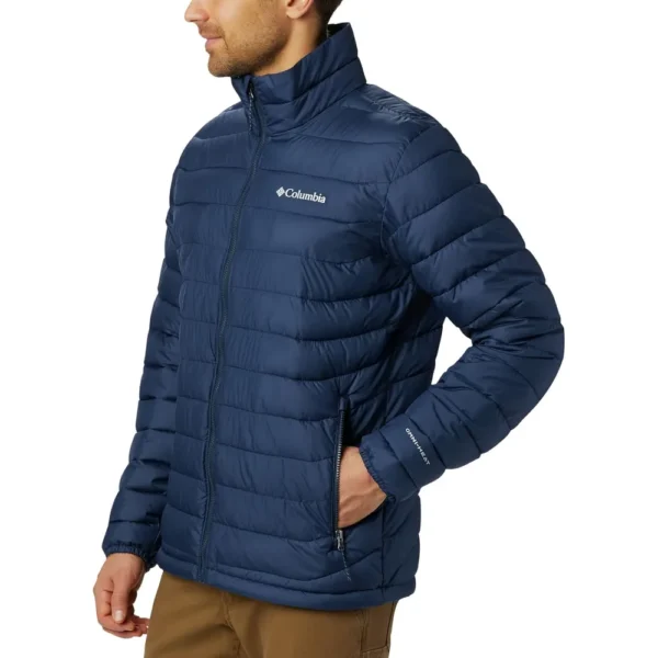COLUMBIA POWDER LITE CASACA PARA HOMBRE | X-Large | Navy Blue School Uniform