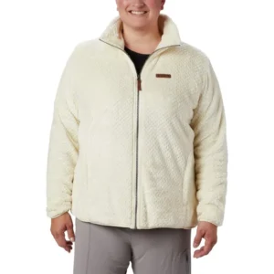 CASACA COLUMBIA FIRE SIDE II SHERPA FULL ZIP MUJER | L | Chalk