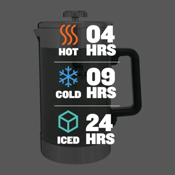 STANLEY CAFETERA FRENCH PRESS CLASSIC STAY-HOT 48 OZ / 1.42 L | GREEN
