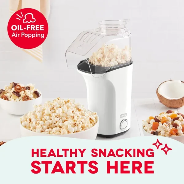 MÁQUINA DE PALOMITAS DASH FRESH POP 16 TAZAS | BLANCO
