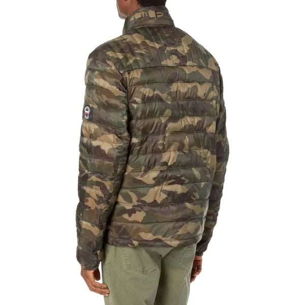 TOMMY HILFIGER CASACA ACOLCHADA ULTRALIGERA PARA HOMBRE | Medium | Camouflage