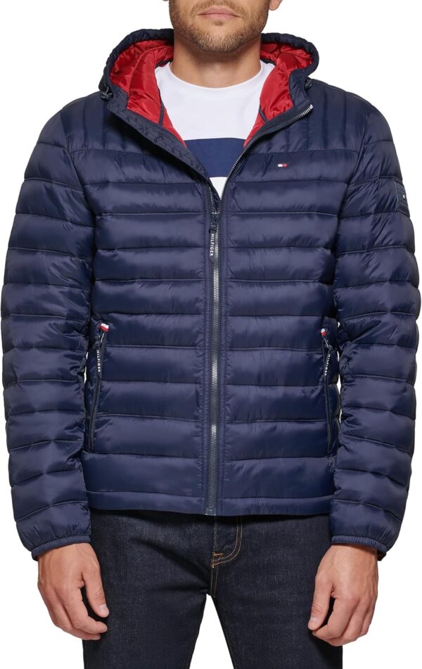 TOMMY HILFIGER CASACA ULTRA LOFT PARA HOMBRE | M | Midnight
