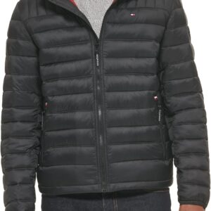 b07xvyqyw1_0.jpeg TOMMY HILFIGER CASACA ULTRA LOFT PARA HOMBRE | XL | Black