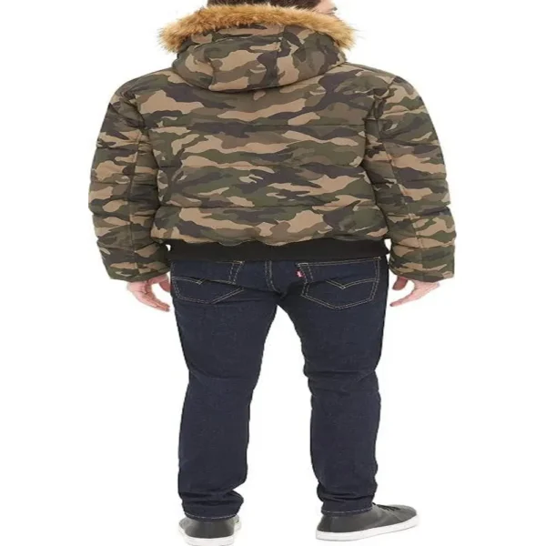 TOMMY HILFIGER CASACA DE ESMÓQUEL PARA HOMBRE | XL | Camouflage