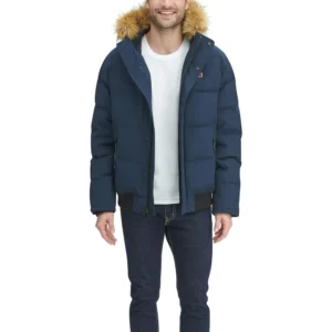 b07xvyxqly_0_webp.webp TOMMY HILFIGER CASACA DE ESMÓQUEL PARA HOMBRE | M | Marine