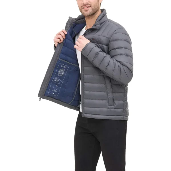 TOMMY HILFIGER CASACA CON AISLAMIENTO PARA HOMBRE | L | Charcoal