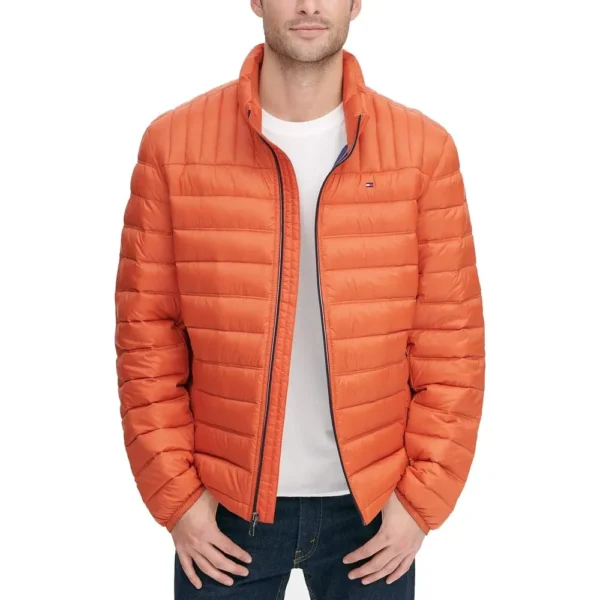 TOMMY HILFIGER CASACA CON AISLAMIENTO PARA HOMBRE | XL | Orangina
