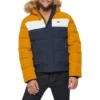 TOMMY HILFIGER CASACA DE ESMÓQUEL PARA HOMBRE | M | Yellow/Blue