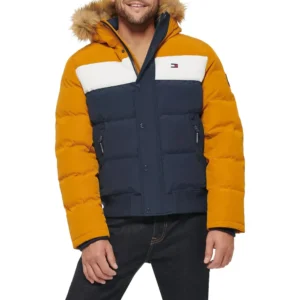 b087f9rcrm_0_webp.webp TOMMY HILFIGER CASACA DE ESMÓQUEL PARA HOMBRE | S | Yellow/Blue