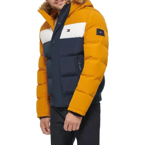 TOMMY HILFIGER CASACA DE ESMÓQUEL PARA HOMBRE | S | Yellow/Blue