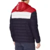 b08c7x87zs_1_webp.webp TOMMY HILFIGER CASACA ULTRA LOFT PARA HOMBRE | L | Midnight/Ice/Red Flag Colorblock
