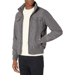 b08c7yf1n8_0_webp.webp TOMMY HILFIGER CASACA BOMBER PARA HOMBRE | L | Iron Grey Without Filler.