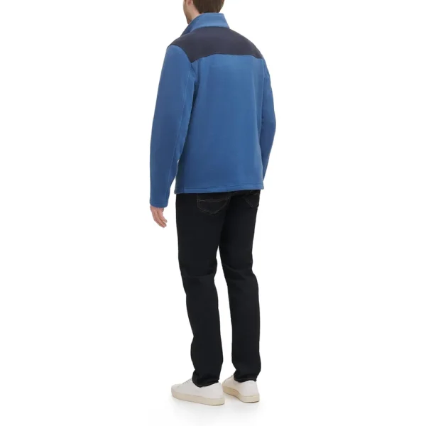 b08z5xpr9l_1_webp.webp TOMMY HILFIGER CASACA CLÁSICA DE VELLÓN PARA HOMBRE | M | Navy Blue/Royal Blue