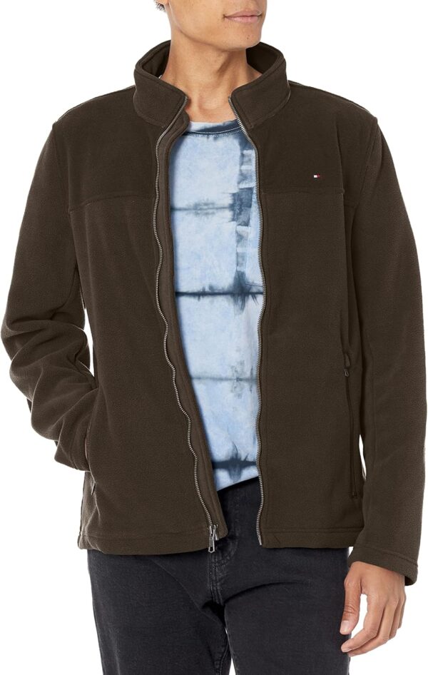 TOMMY HILFIGER CASACA CLÁSICA DE VELLÓN PARA HOMBRE | S | Green Olive