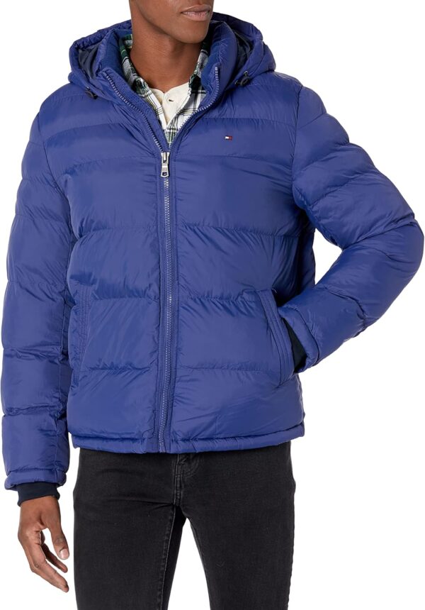 TOMMY HILFIGER CASACA DE PLUMÓN PARA HOMBRE | S | Blue (Deep Royal Blue)