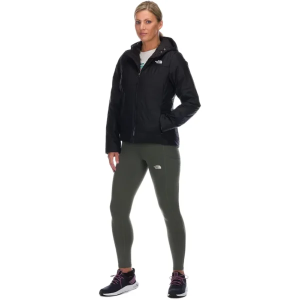 CASACA THE NORTH FACE FLARE HOODIE MUJER | Small | Tnf Black
